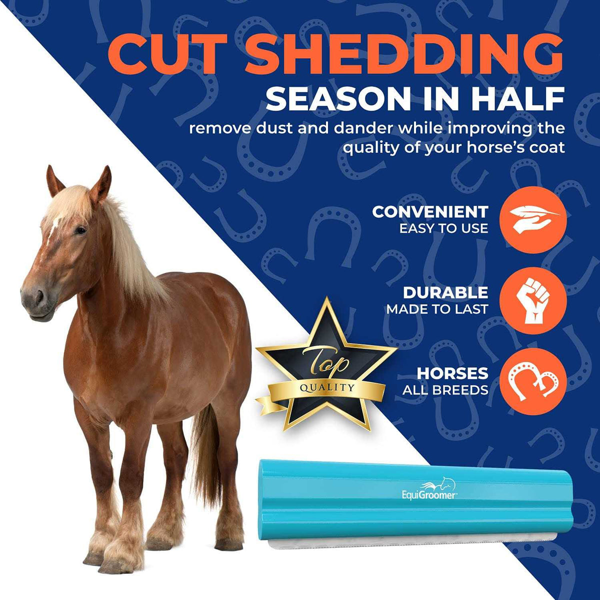 Deshedding Brush for Horses K39735