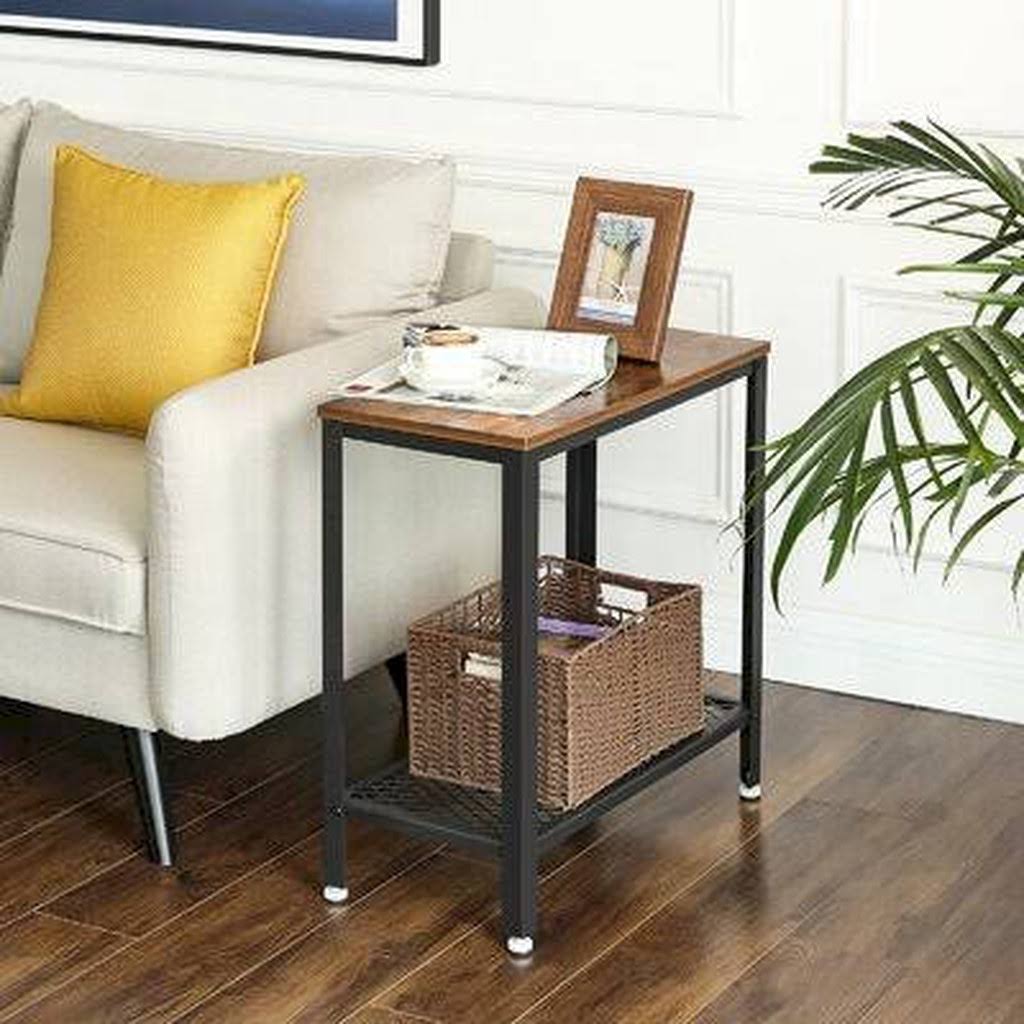 Black Storage End Table R93084