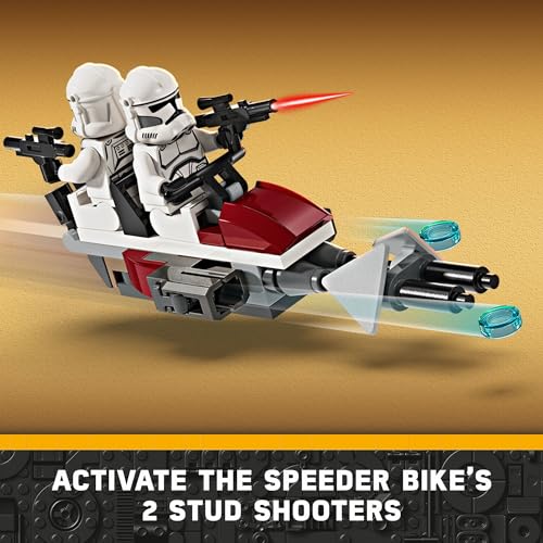 Buildable Toy Speeder Bike Vehicle L878262