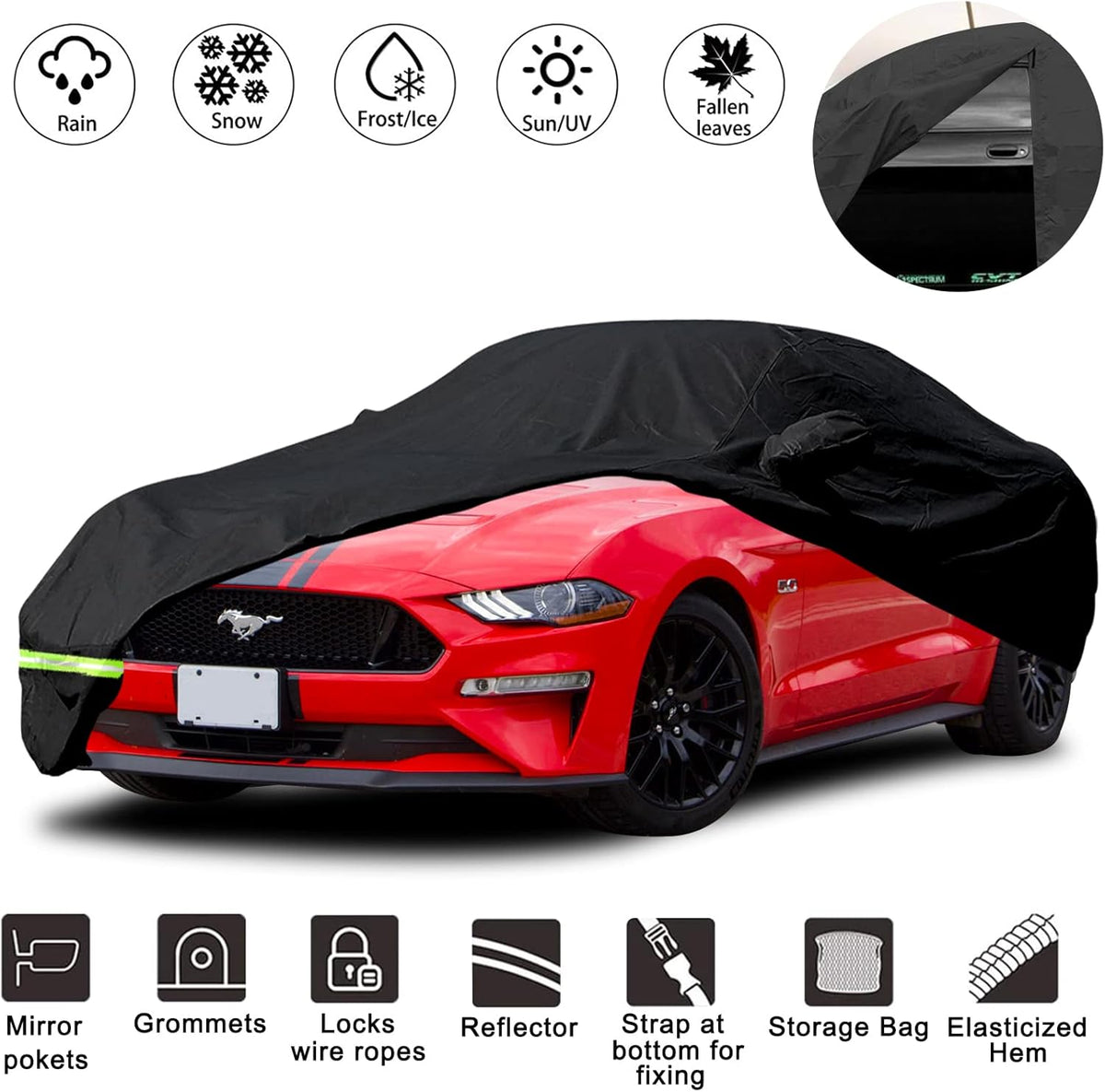 Waterproof Car Cover 190T L68842