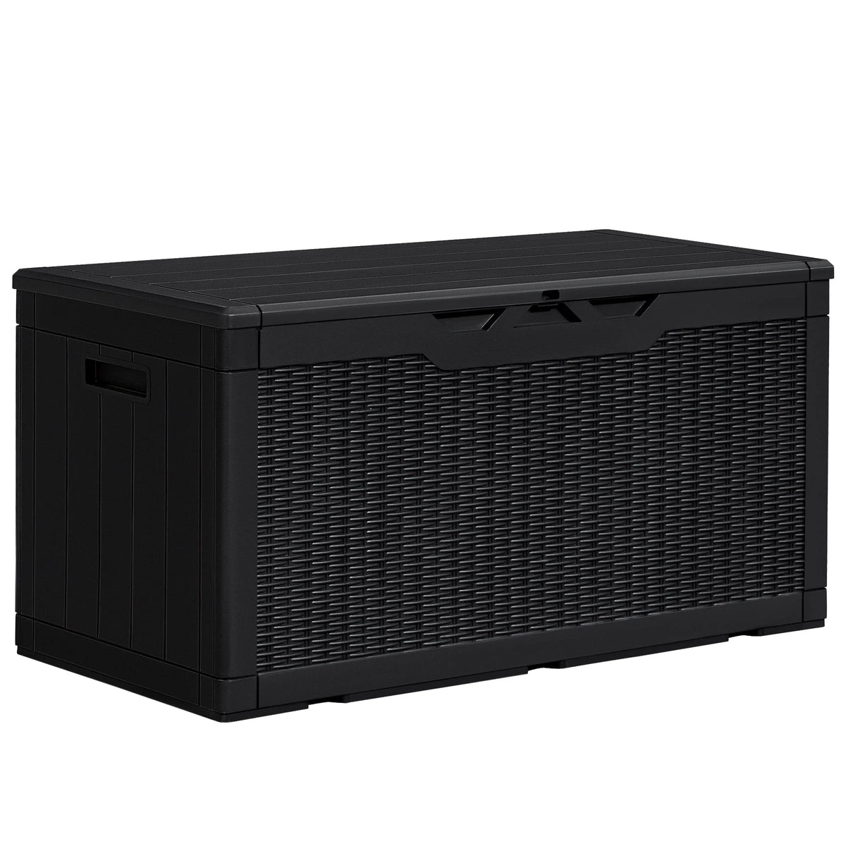 100 Gallon Black Plastic Resin Storage Box R201
