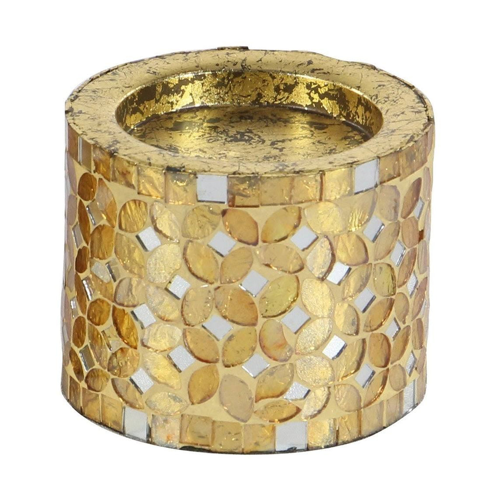 Metal Mosaic Candle Holders Set of 3 M415