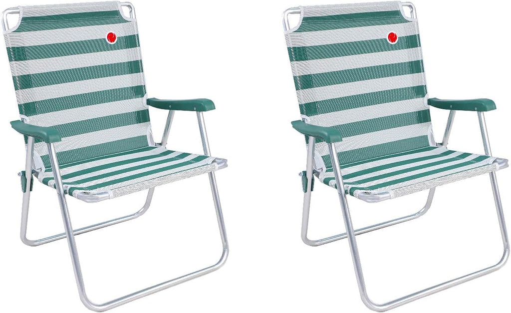 Folding Camp Chair 2 Pack Green Q3627