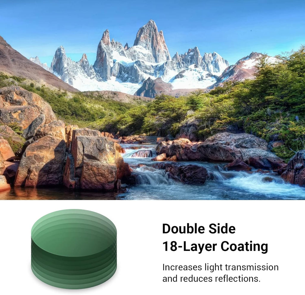 77mm Ultra Slim 18 Layer Coating Circular Polarizer Filter Y214182
