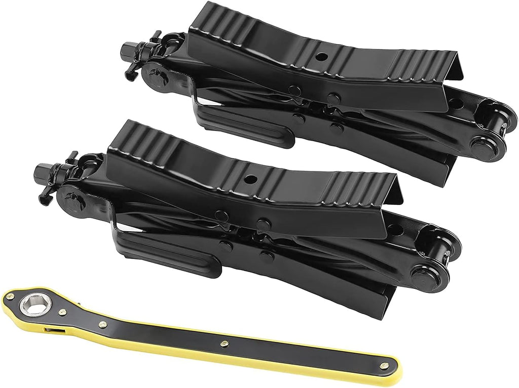 Camper Wheel Chock Stabilizer Scissor 2 Sets T586
