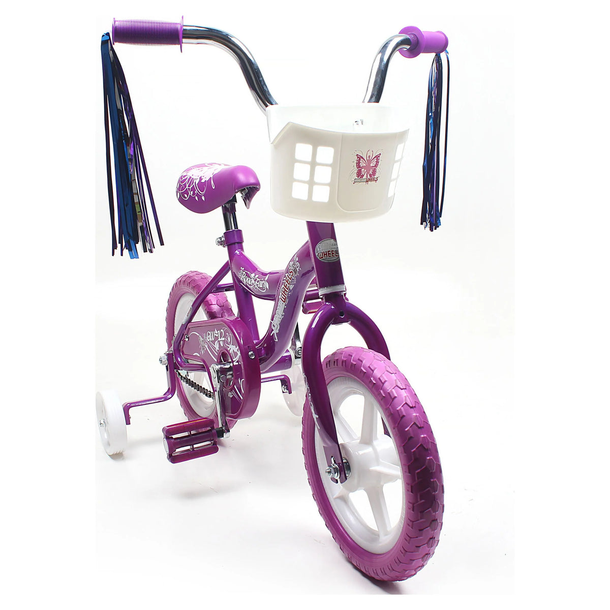 12 In. Kids Bike with Training Wheels and Coaster Brake O415733