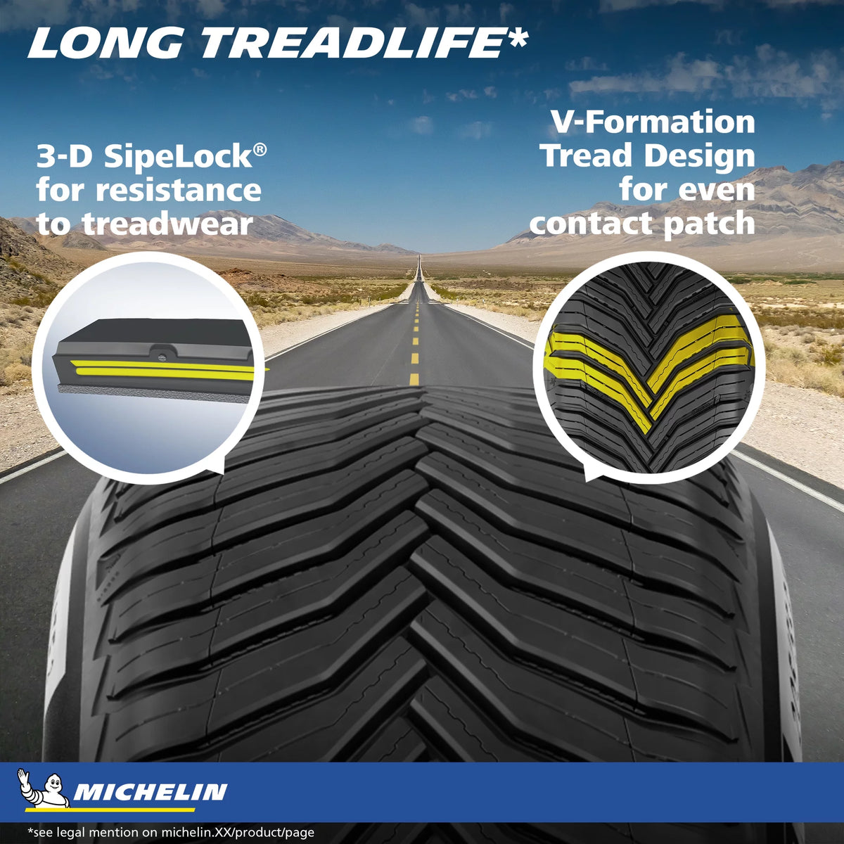All-Season 245/45R17/XL 99V Tire F672