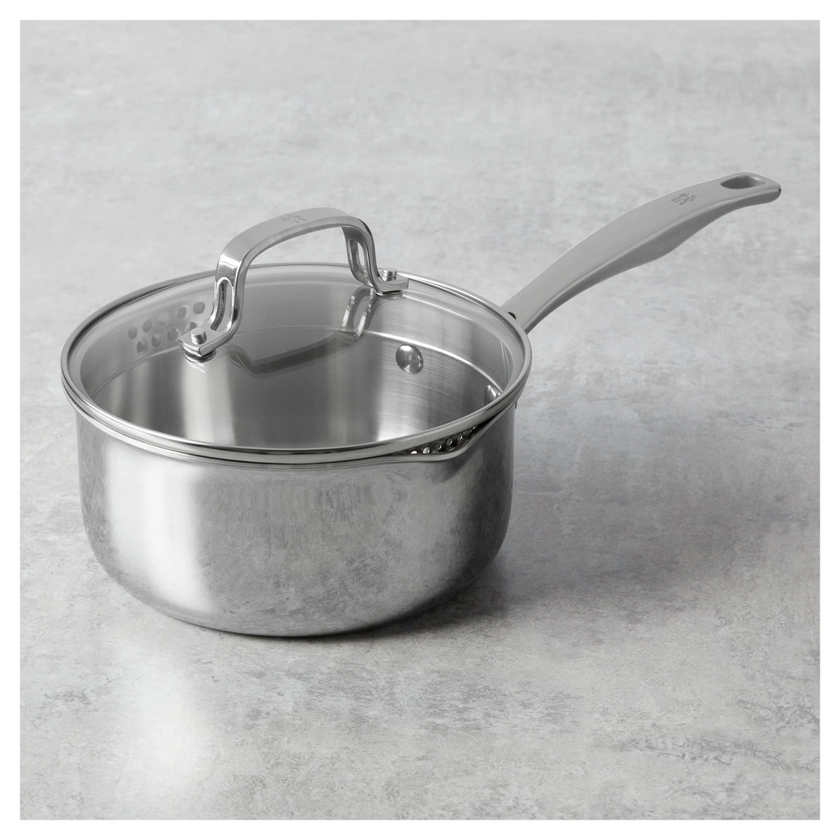 2 Qt. Stainless Steel Sauce Pan with Lid G2248