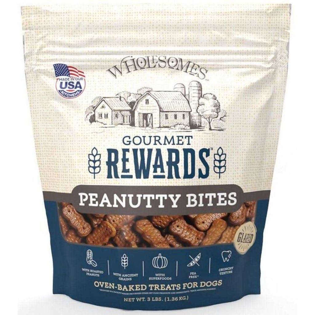 Peanutty Bites Dog Treats 20 lb G372