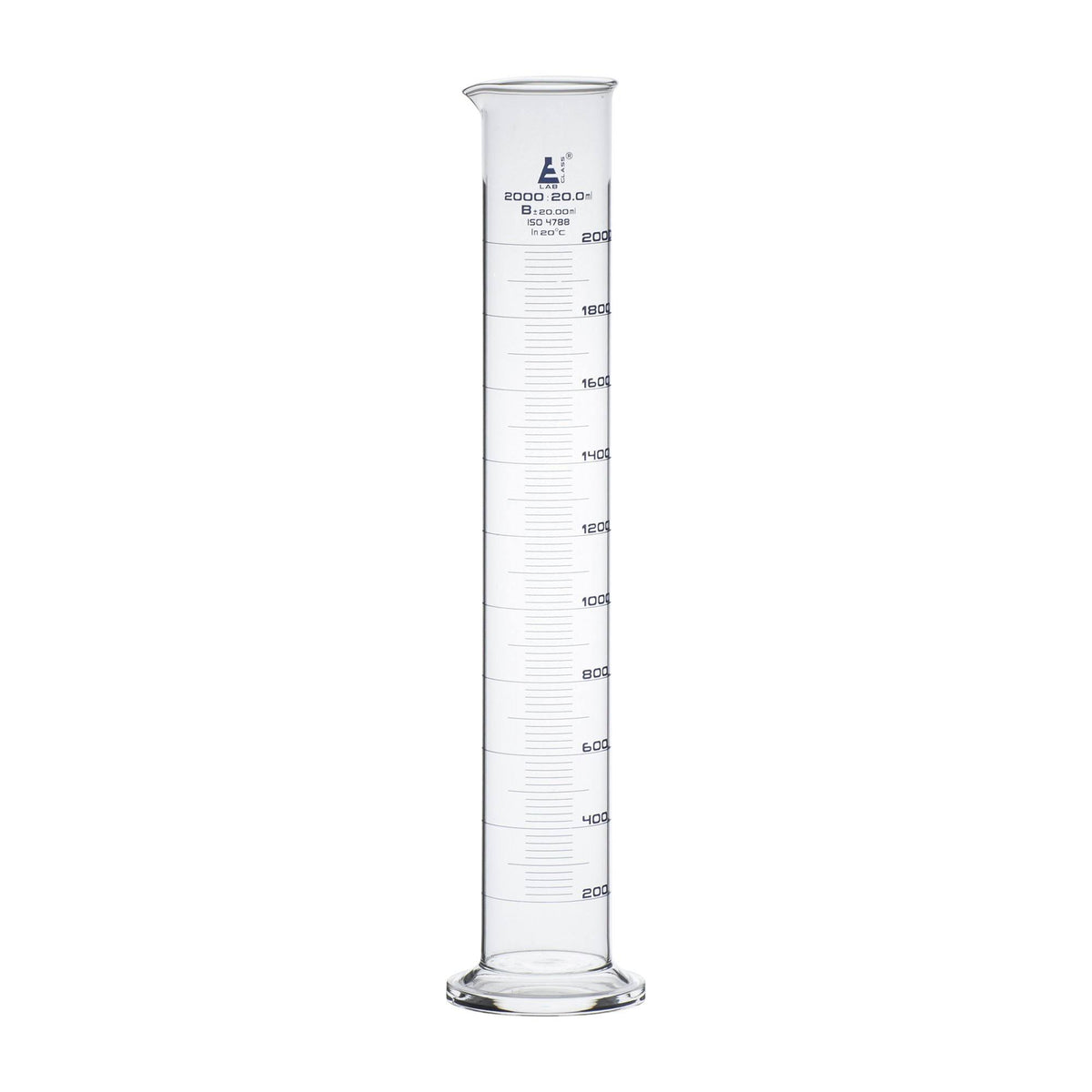 2000ml Class B Graduated Cylinder D48122