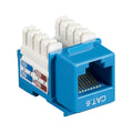 Black Cat6 Keystone Jack 25-Pack G120