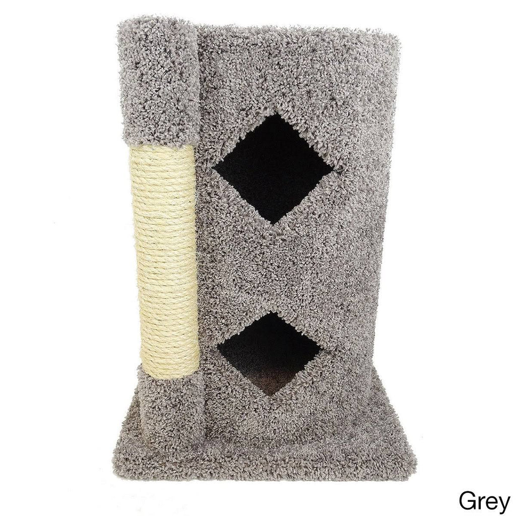 2-Story Solid Wood Cat Condo A210008