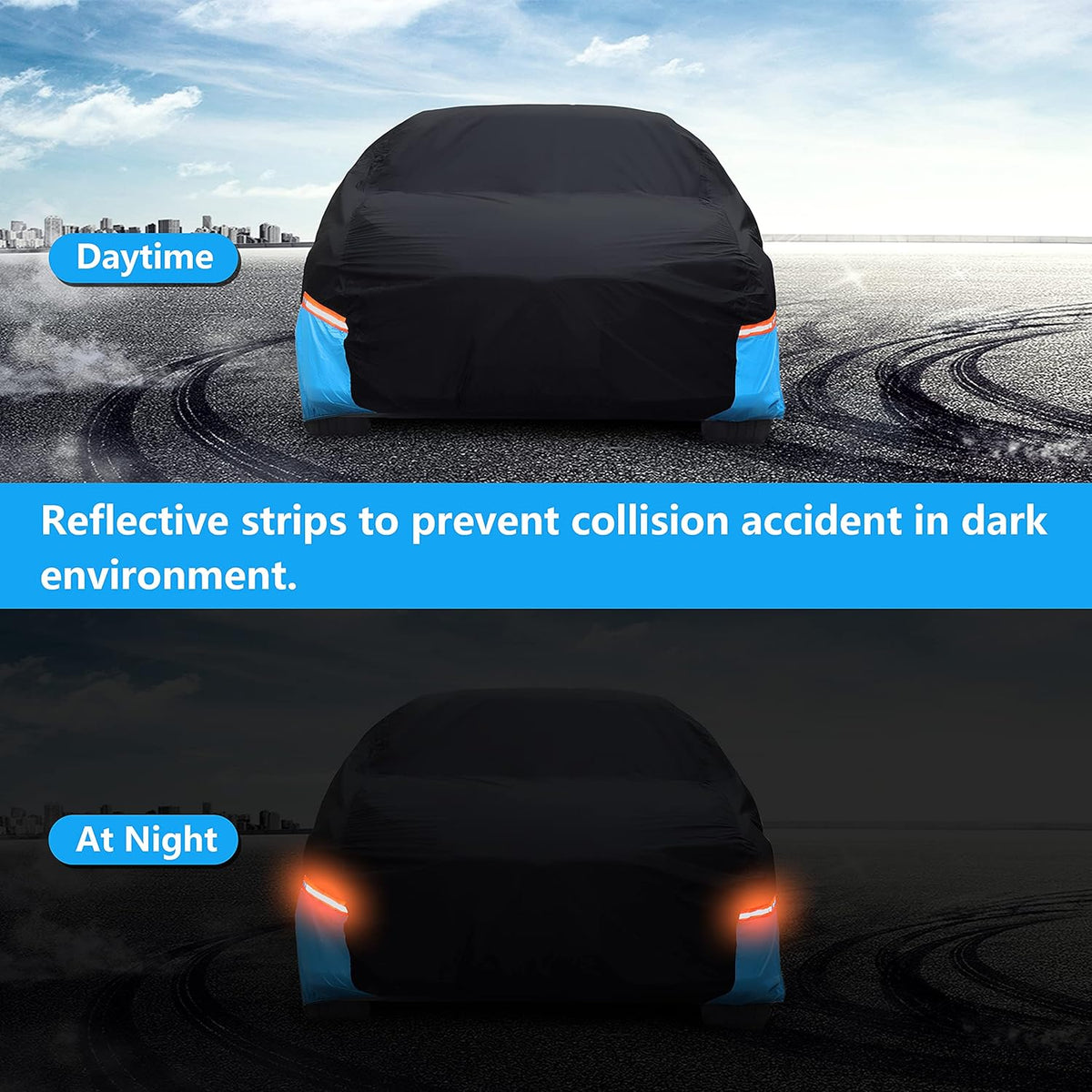 Waterproof All Weather Full Car Cover H836392