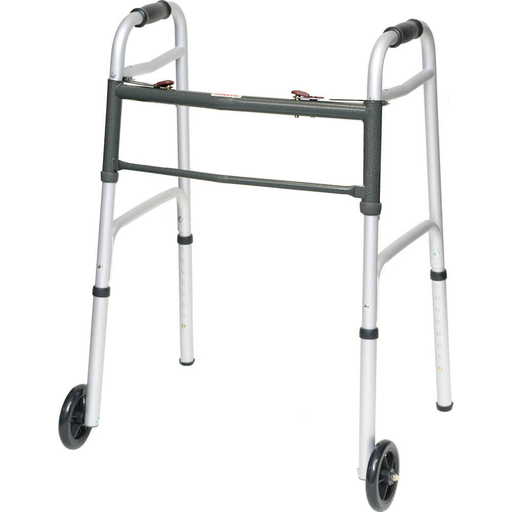 Folding Aluminum Walker Without Wheels Junior Y3036