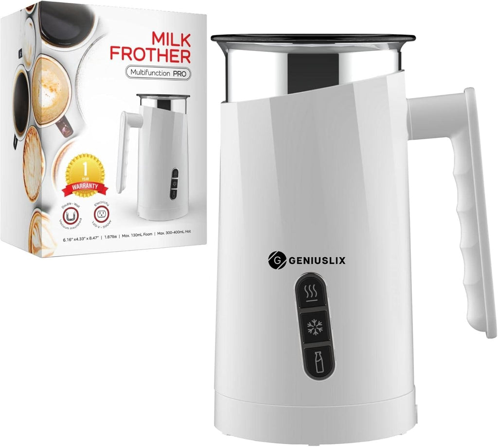 Stainless Steel Automatic Milk Steamer and Frother Pack of 2 H86603