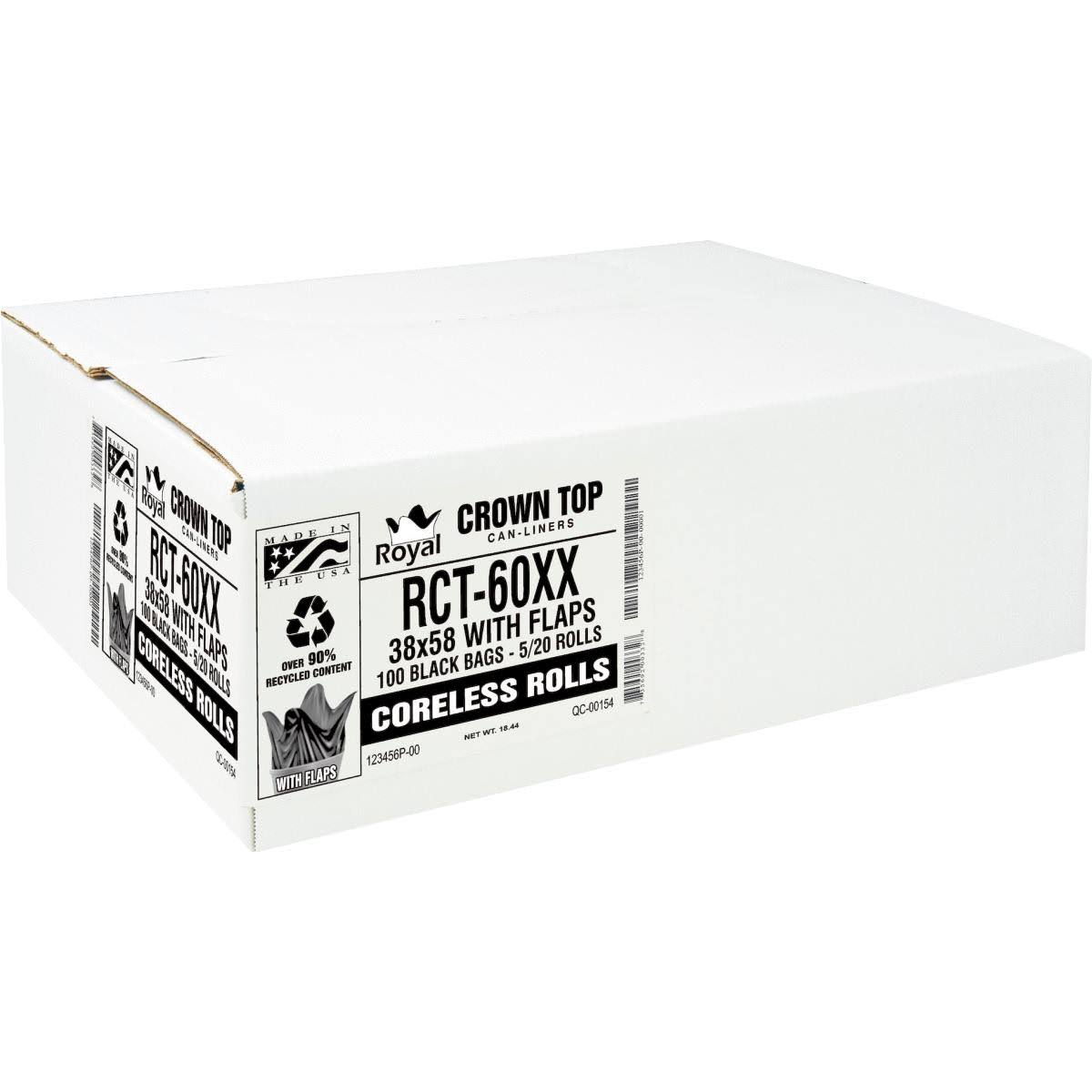 Black Low Density Can Liner S83073