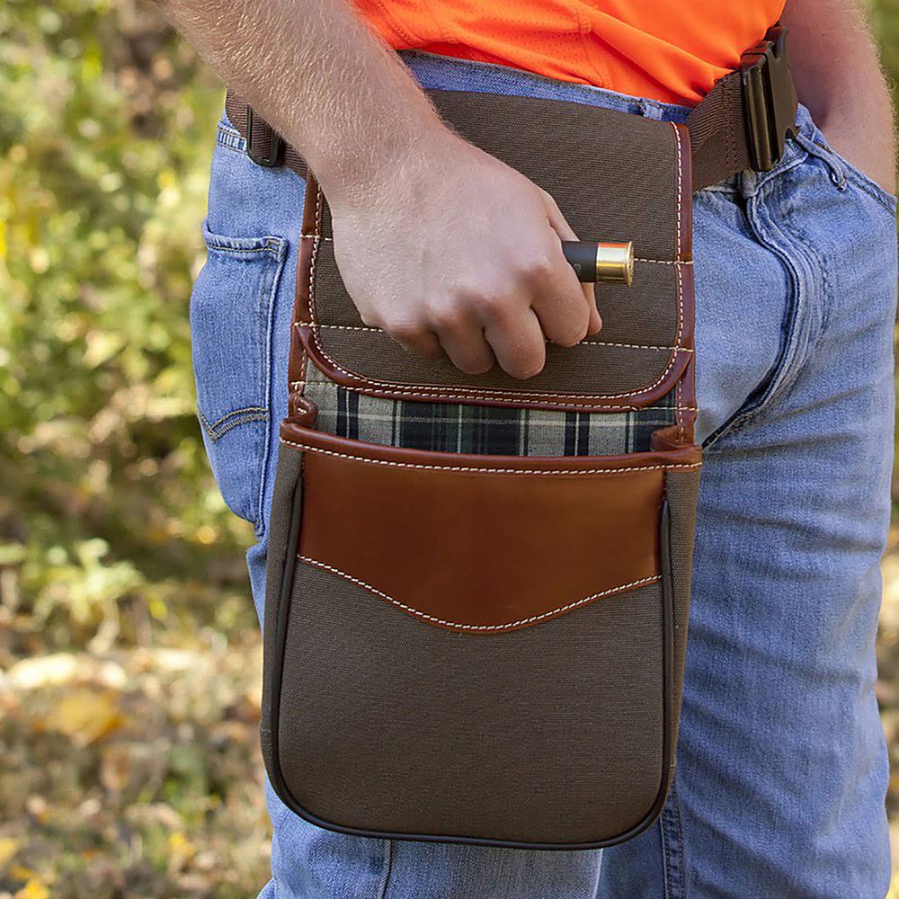 Leather and Canvas Bag K105