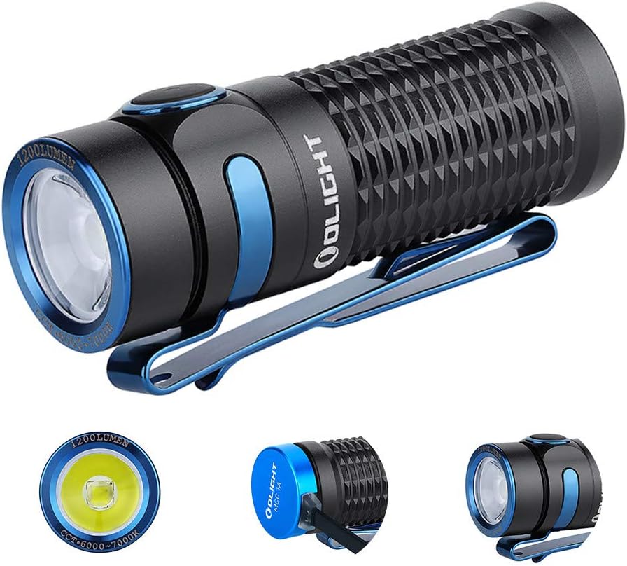 1,200 Lumens Rechargeable EDC Flashlight C7678