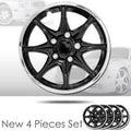 15 inch Chrome Hubcaps Wheel Covers Set F98464