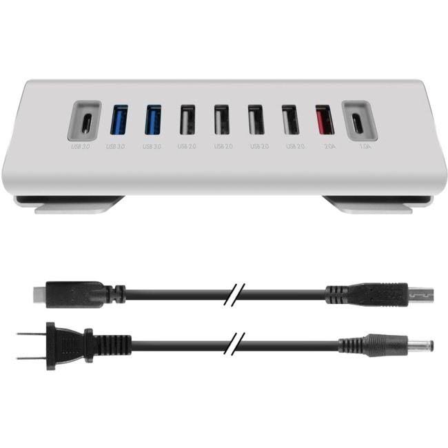 USB-C to 9 Port USB-A / USB-C Hub & Charger P263