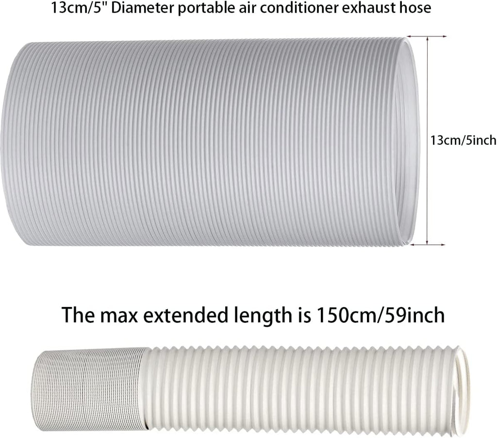 Portable AC Window Kit with 5.1” Exhaust Hose J473239