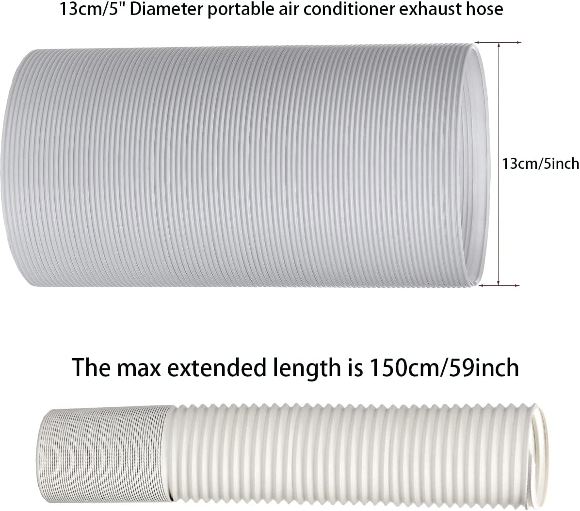 Portable AC Window Kit with 5.1” Exhaust Hose J473239