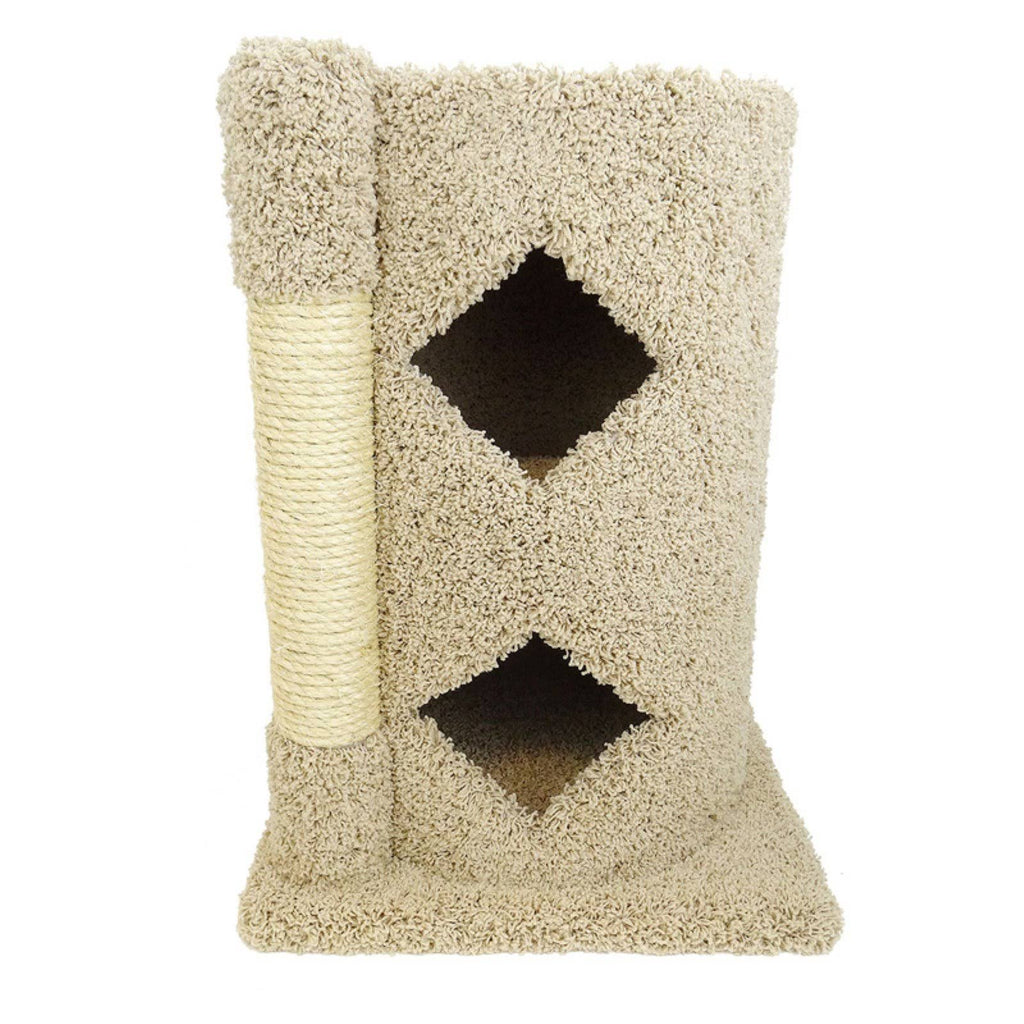 2-Story Solid Wood Cat Condo A210008