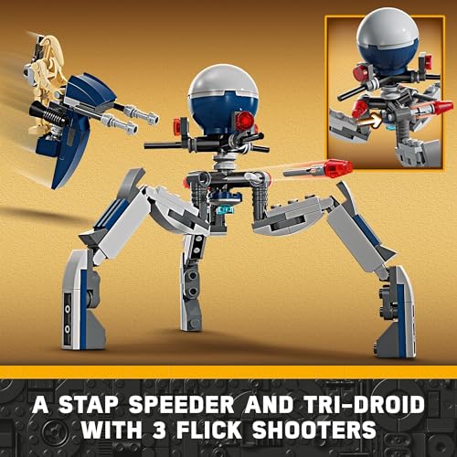 Buildable Toy Speeder Bike Vehicle L878262