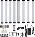 LED Under Cabinet Lighting Kit, Plug in Strip Lights with Dimmer Switch F74289