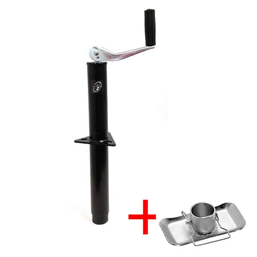 5000 lbs Top Wind A-Frame Trailer Jack with Foot Plate U18151