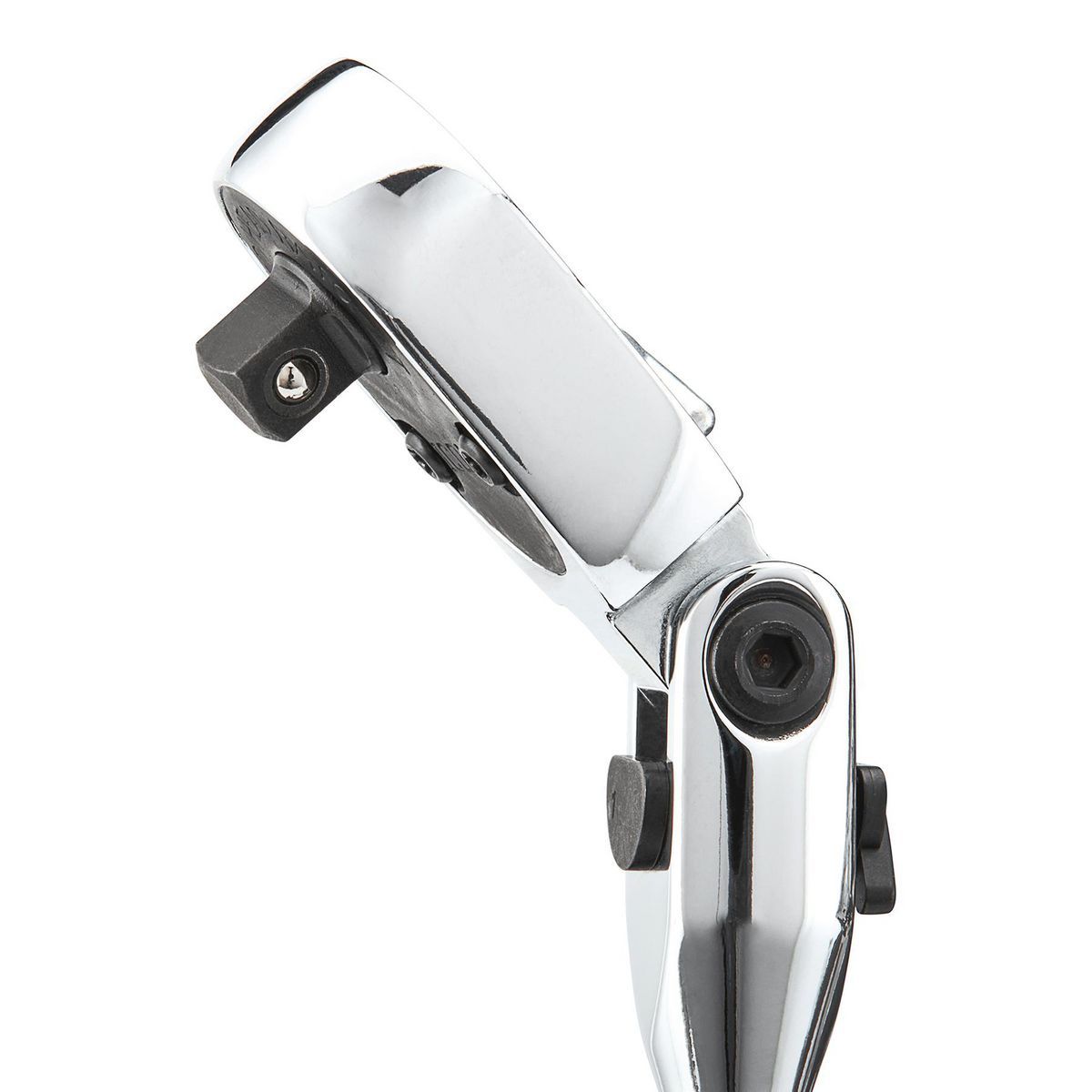 1/4 in. Drive 9 in. Long Locking Flex Ratchet with Comfort Grip A496901