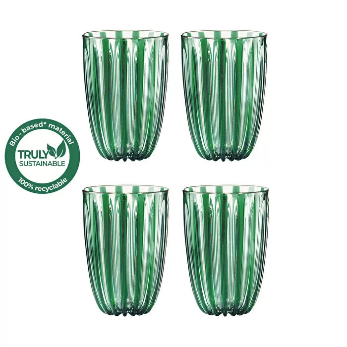 Set of 4 Glasses Emerald R59750