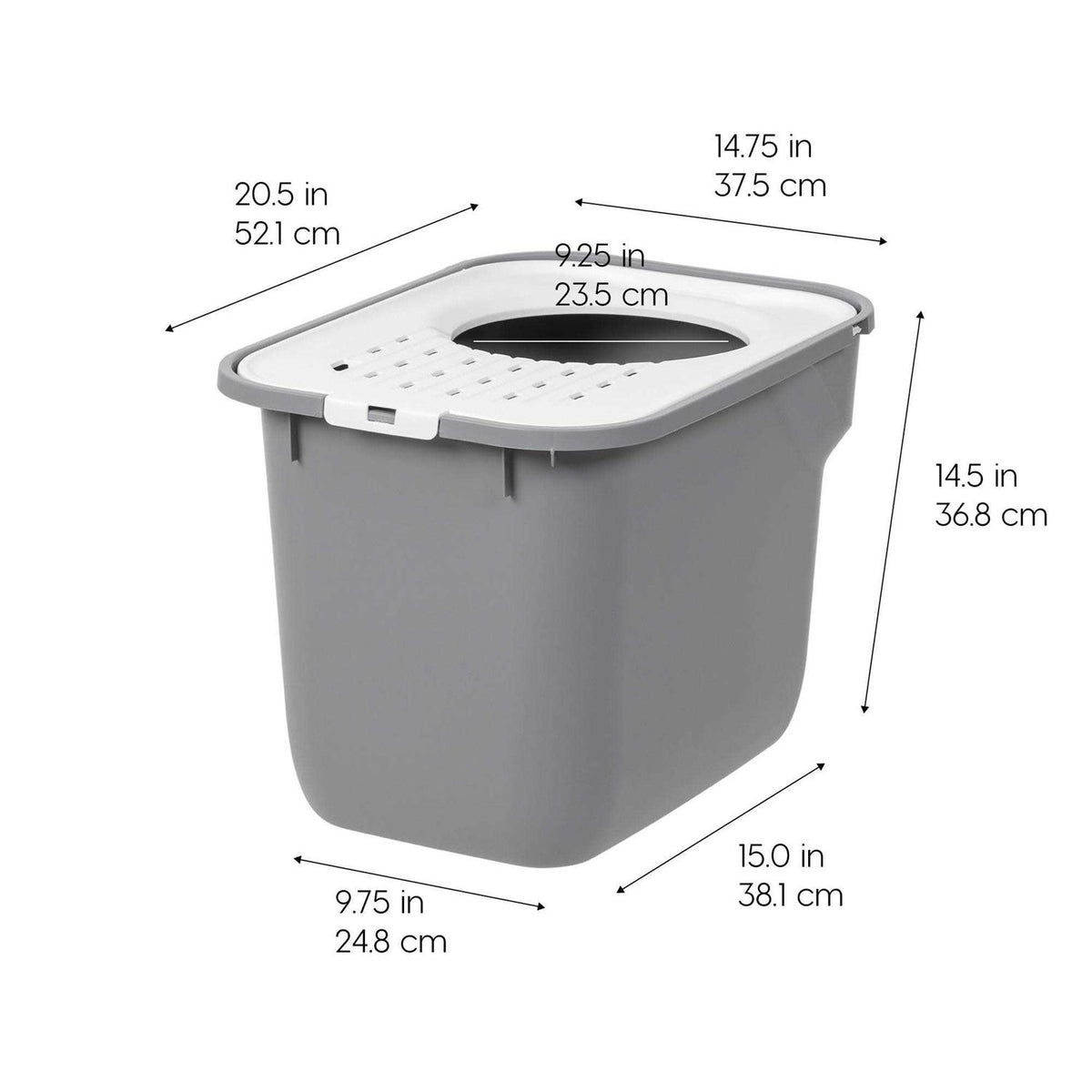 Top Entry Cat Litter Box J12059