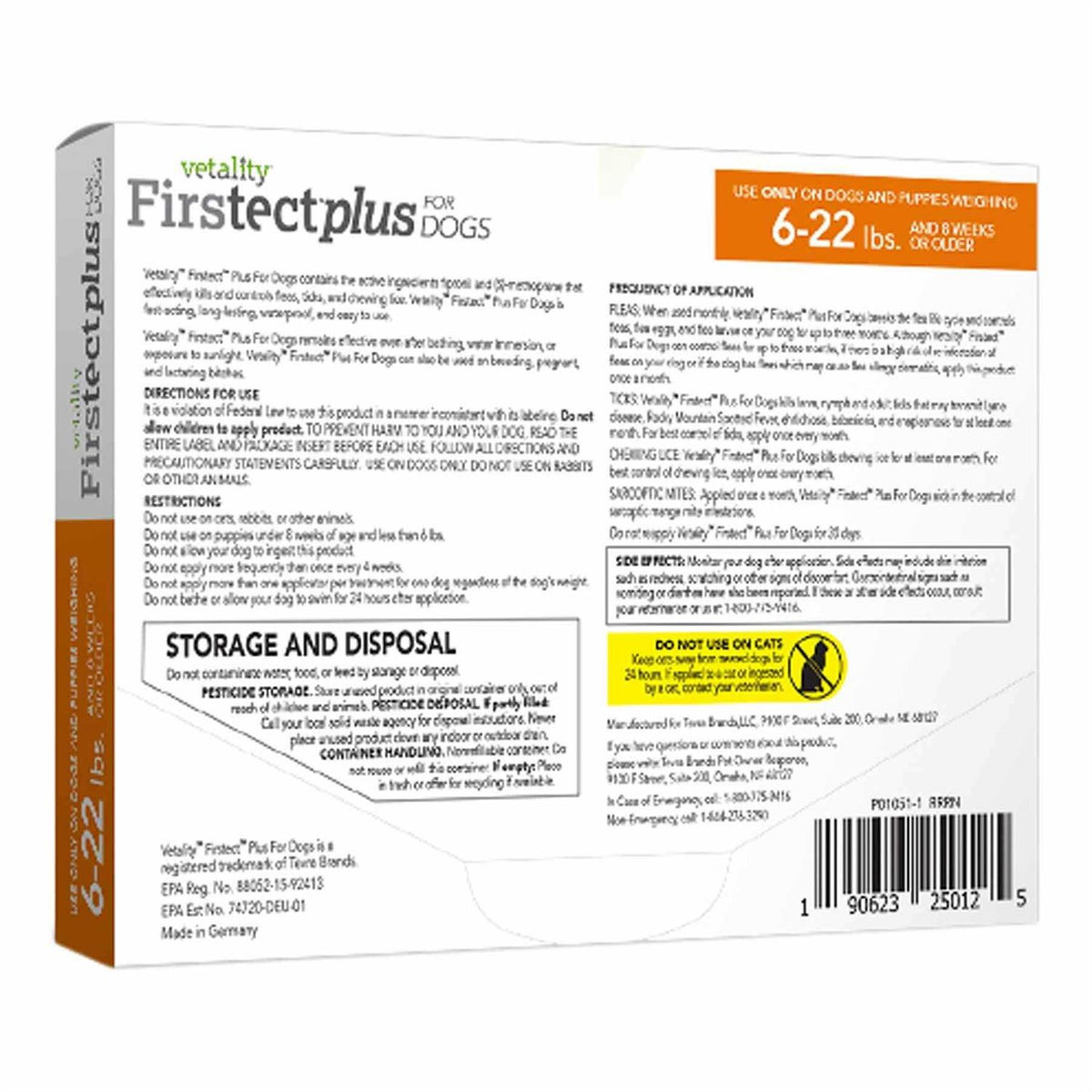 Firstect Plus for Dogs F351409