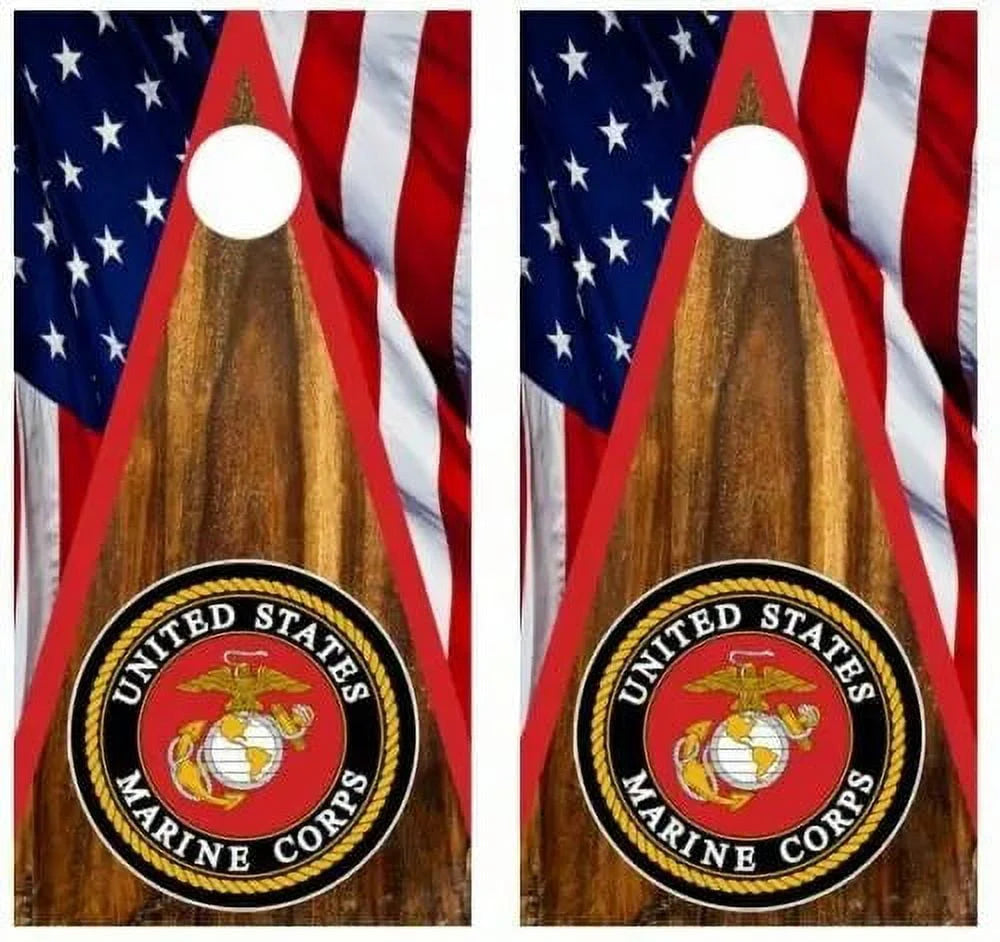 Cornhole Wood Board Skin Wrap F342645