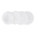 5 in. to 6 in. Microfiber and Fleece Polishing Bonnets, 4-Pack Z552
