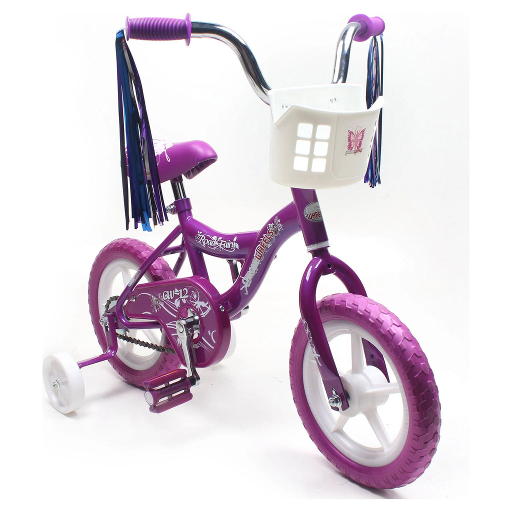12 In. Kids Bike with Training Wheels and Coaster Brake O415733