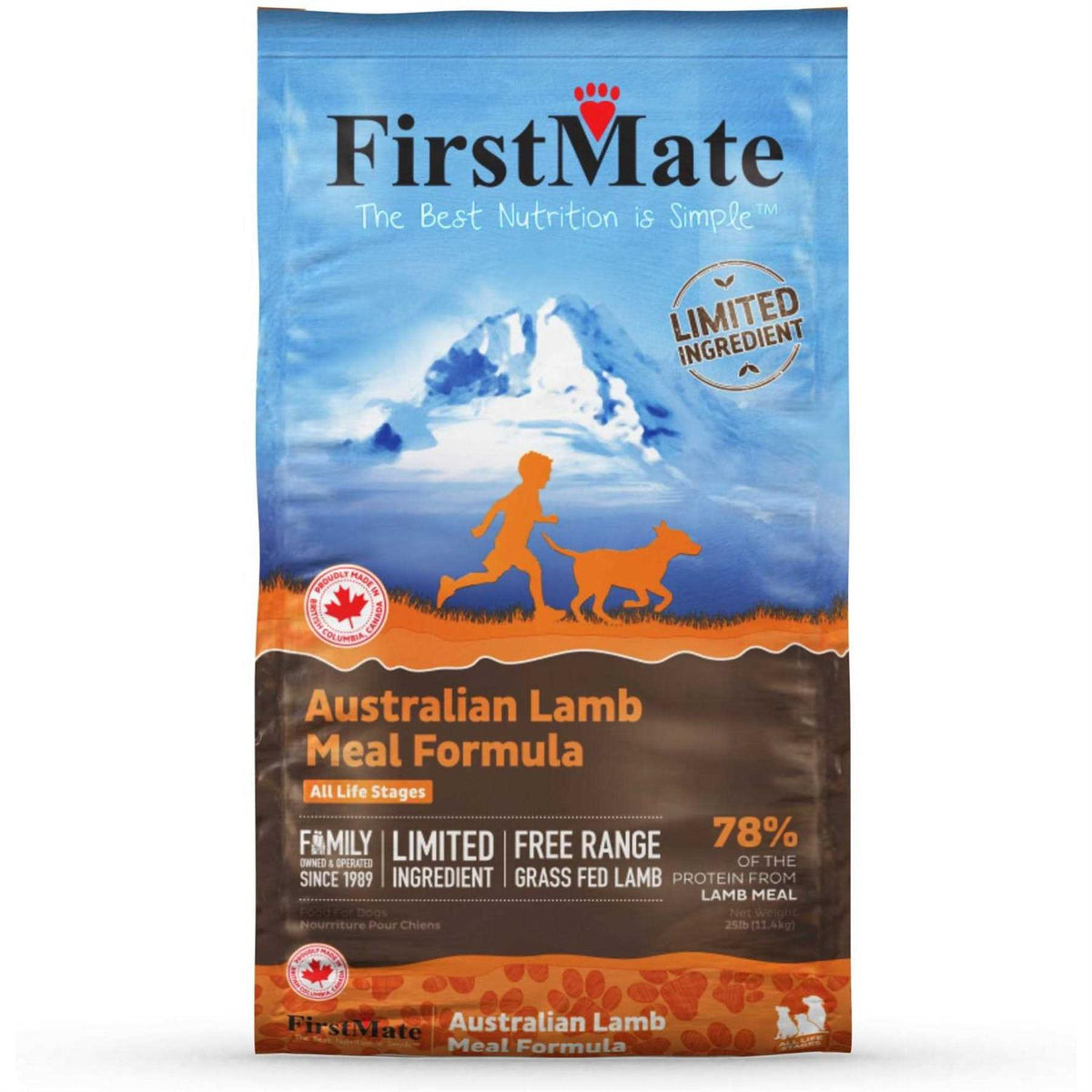 Australian Lamb Meal Grain-Free Dry Dog Food J662