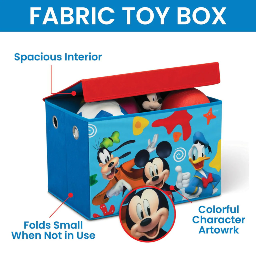 3-Piece Toddler Room-in-a-Box with Desk, Storage Station & Toy Box P3266