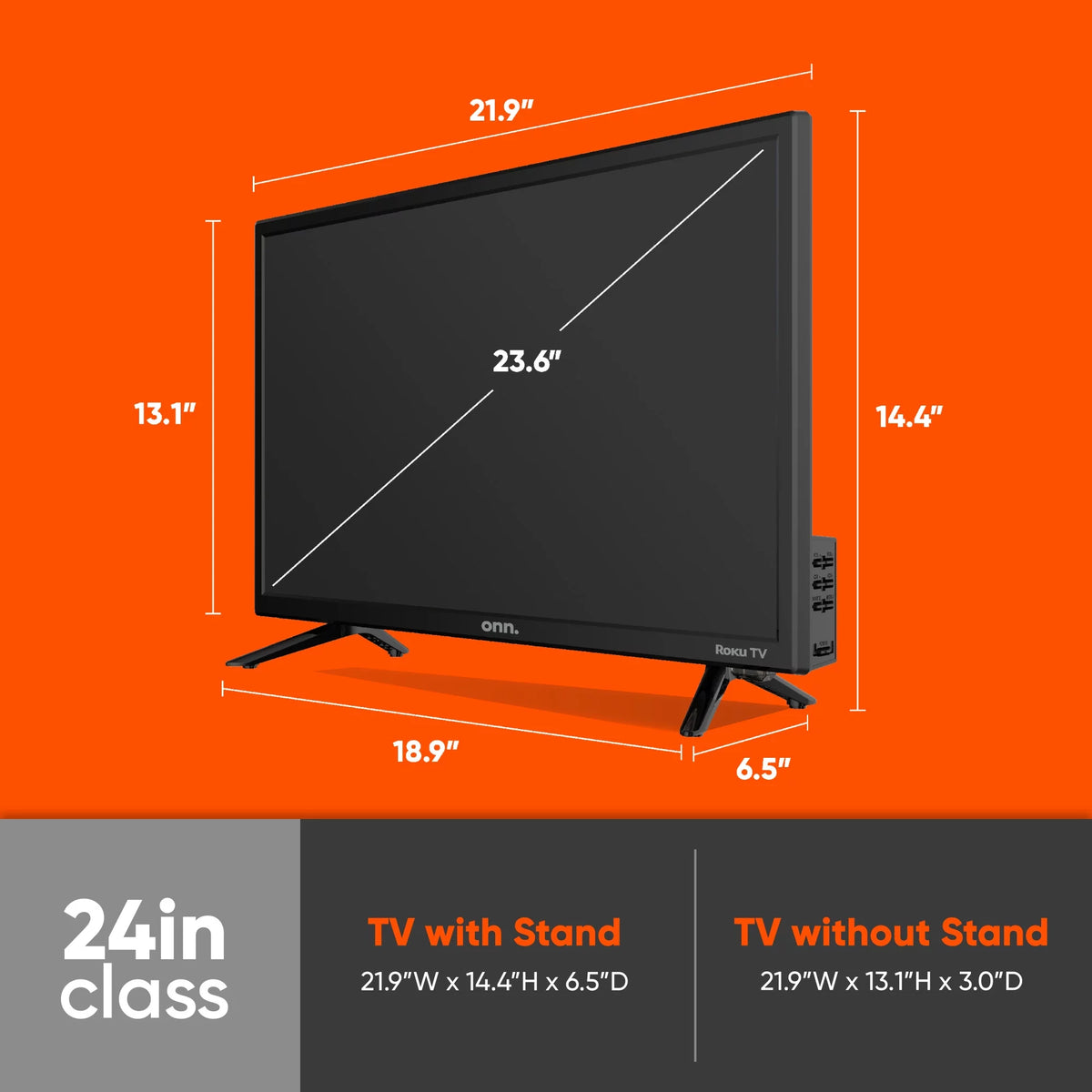 24" Class HD LED Roku Smart Television X185339
