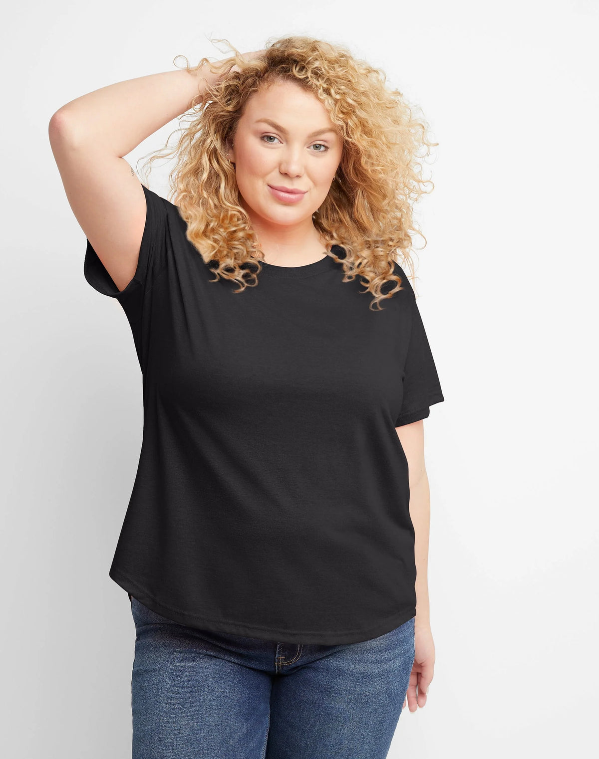 Women's Tri-Blend T-Shirt Relaxed Fit Plus Size G166476