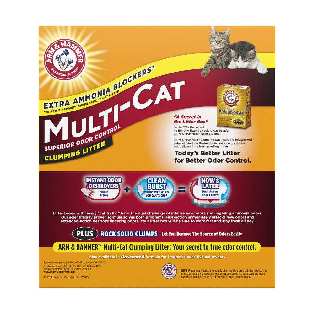 Clumping Multi Cat Litter B7407