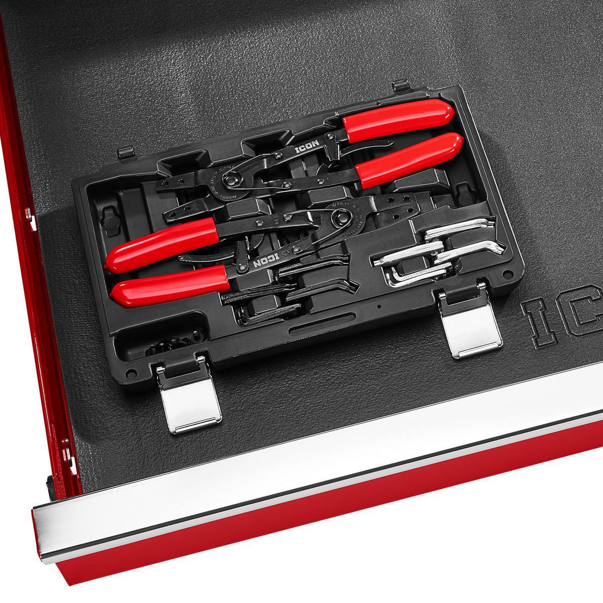 Ratcheting Retaining Ring Pliers Set with Replaceable Tips, 2-Piece J637734