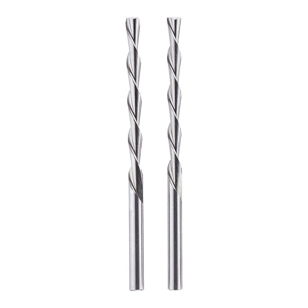 1/8 in. M2 High-Speed Steel Spiral Cut-Out Bits, 2-Pack Q361248
