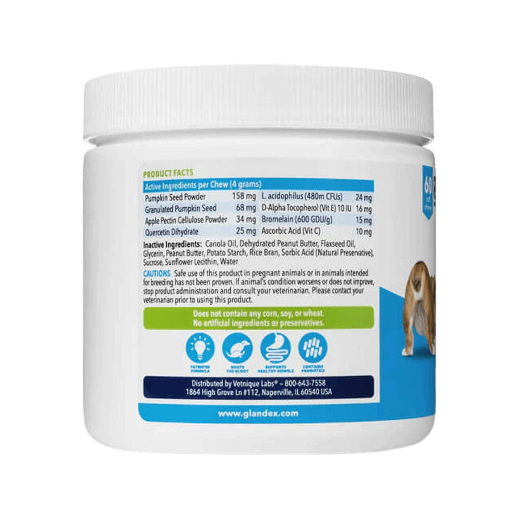 Anal Gland Soft Chews Supplement for Dogs P4820