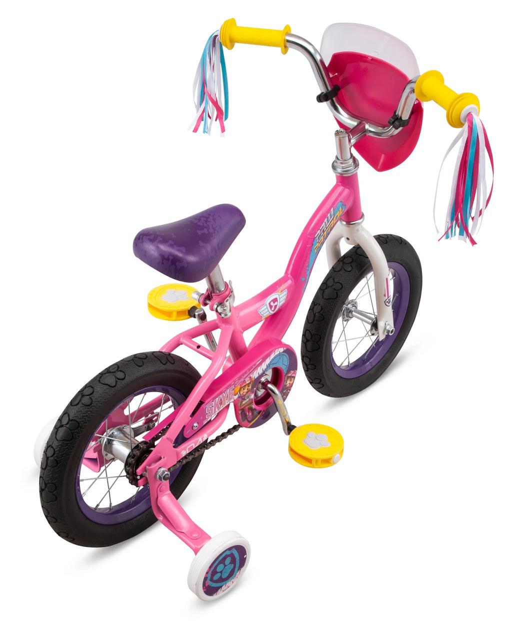 12 inch Magenta Pink Kids Bike A3347