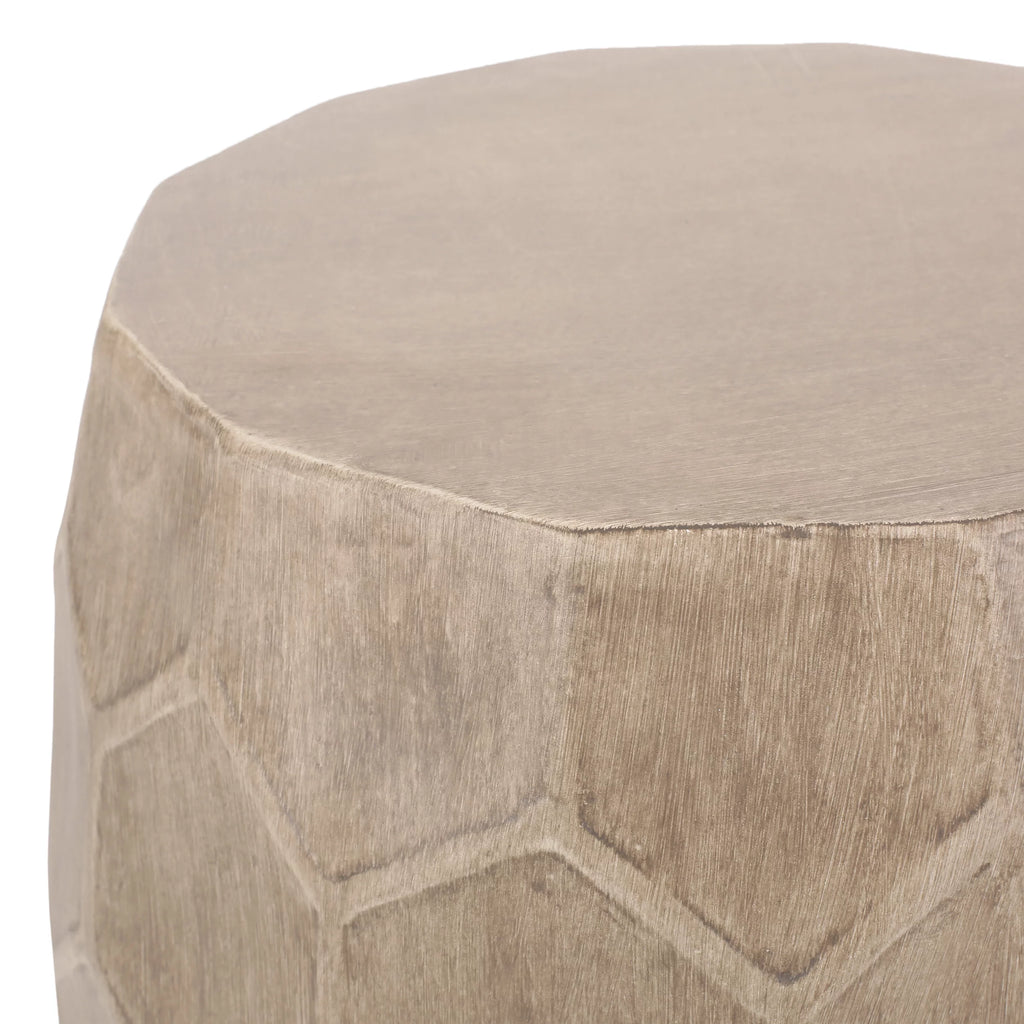 Lightweight Concrete Outdoor Side Table A5019