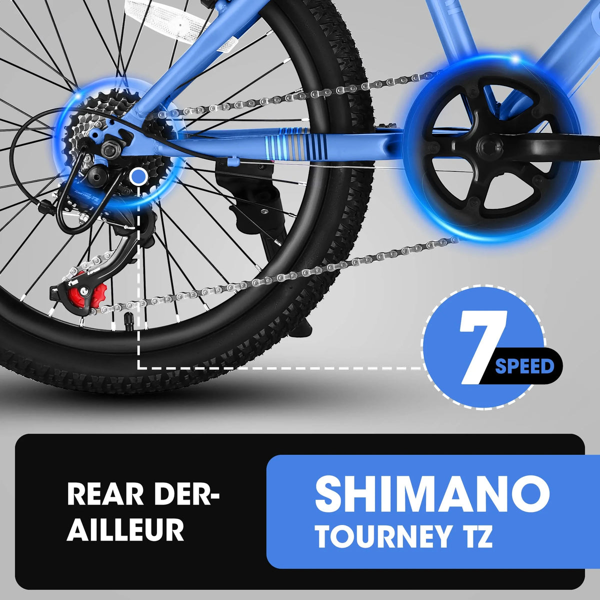 20 Inch Kids Mountain Bike X662