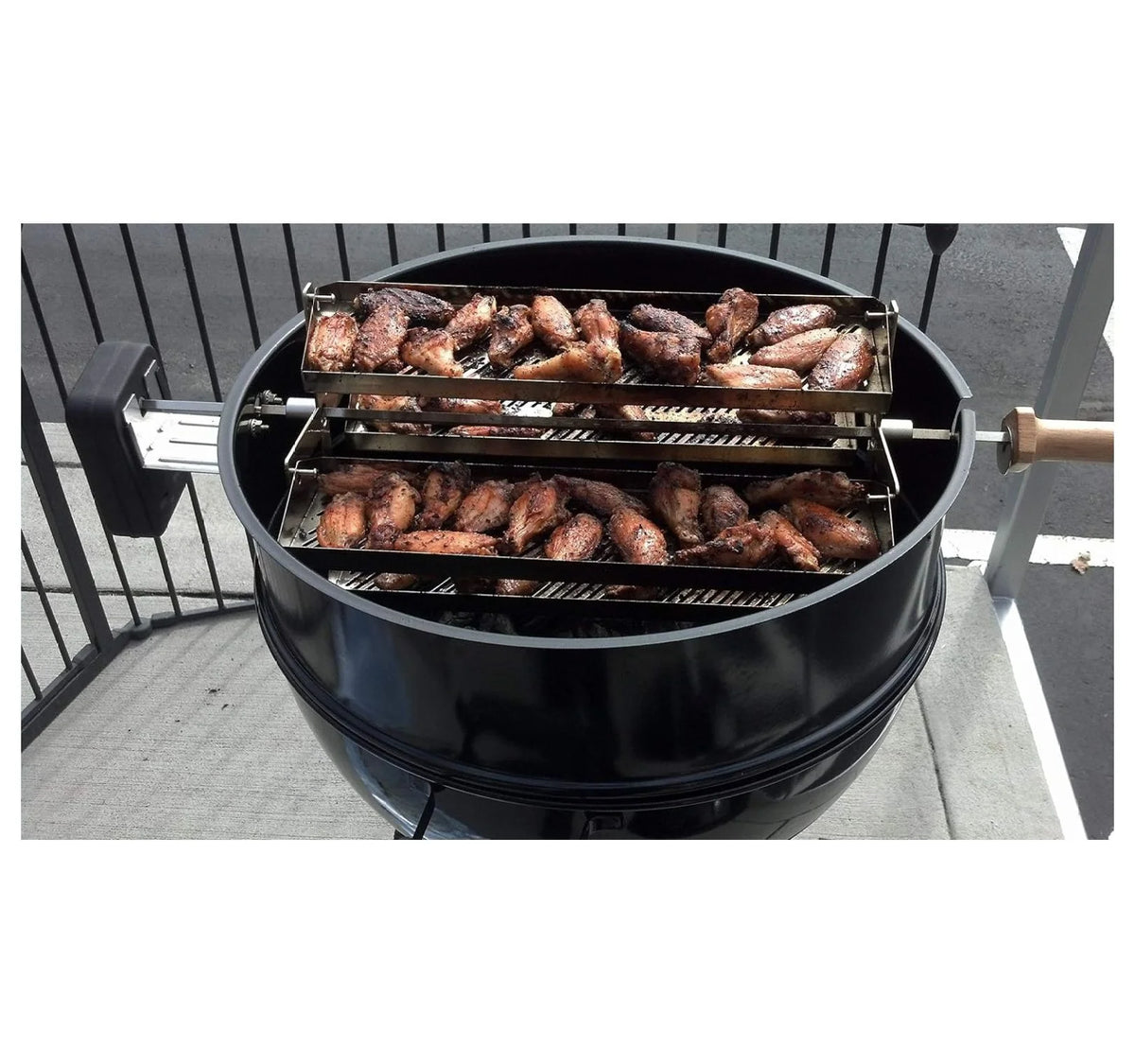 Adjustable Grill Trays for Gas & Charcoal Grills J295851