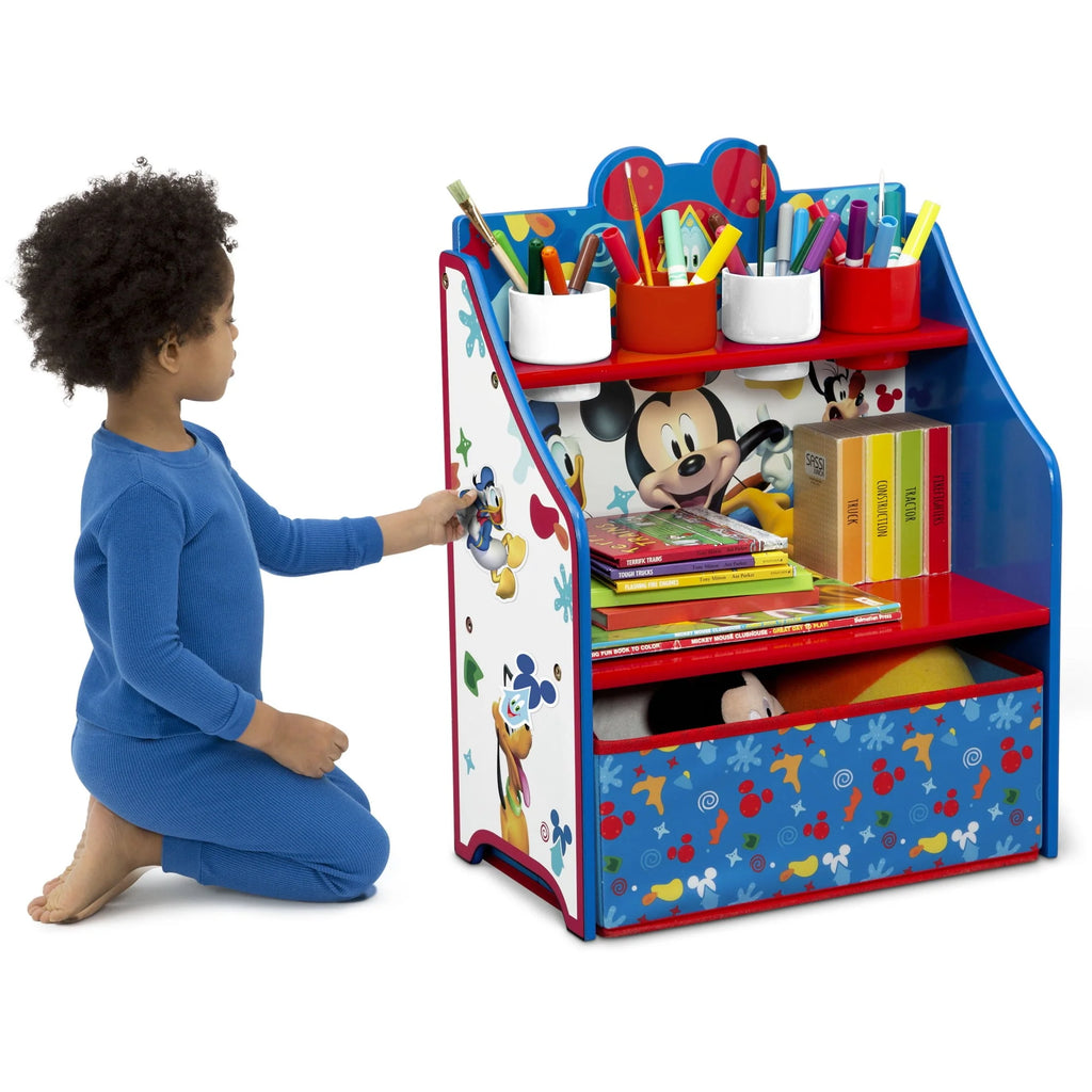 3-Piece Toddler Room-in-a-Box with Desk, Storage Station & Toy Box P3266